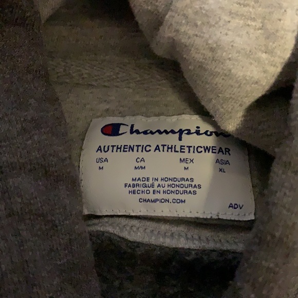 Men’s Champion crew hoodie. Too small for me! - Picture 2 of 2